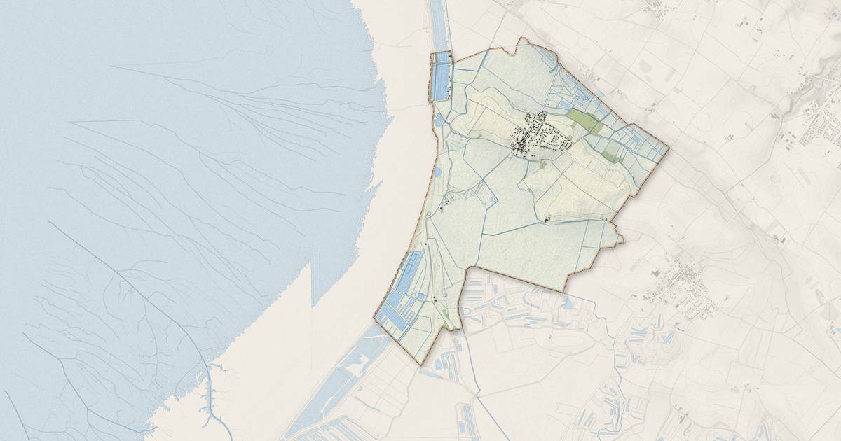 Portrait cartographique de Saint-Froult : relief, eau, forêts, bâti et voies, calculés à partir des données de l'IGN