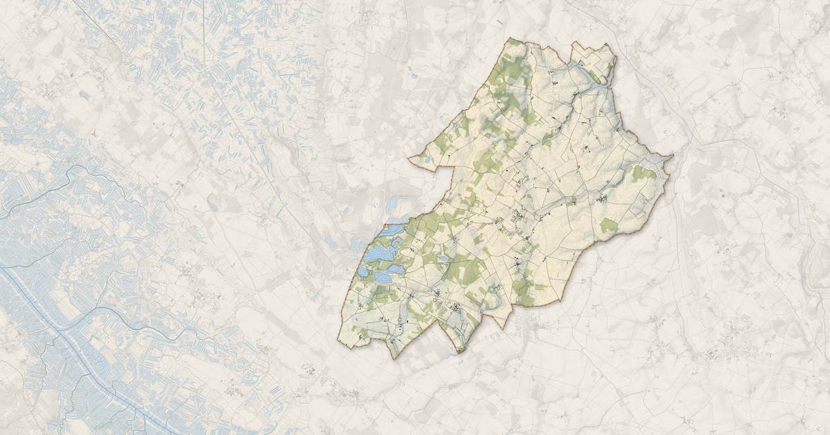 Portrait cartographique de Sainte-Gemme : relief, eau, forêts, bâti et voies, calculés à partir des données de l'IGN