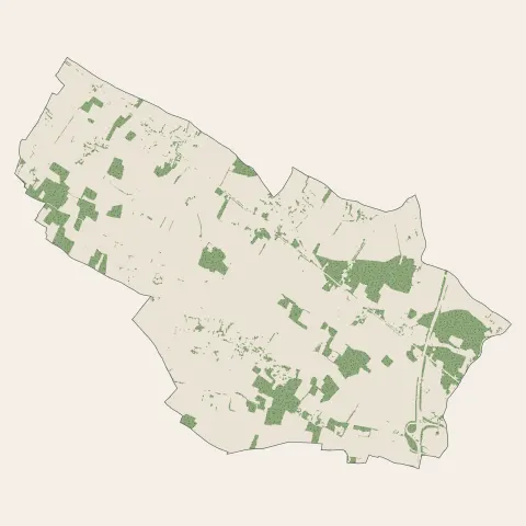 Saint-Georges-des-Coteaux : bois, forêts et landes