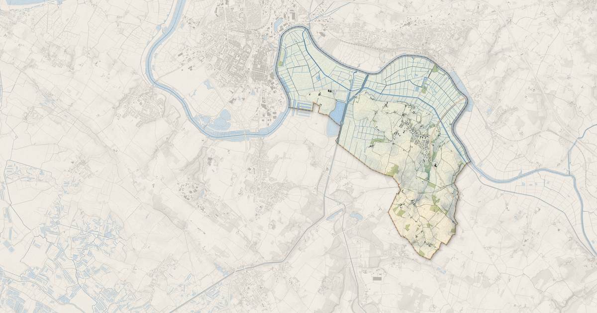Portrait cartographique de Saint-Hippolyte : relief, eau, forêts, bâti et voies, calculés à partir des données de l'IGN