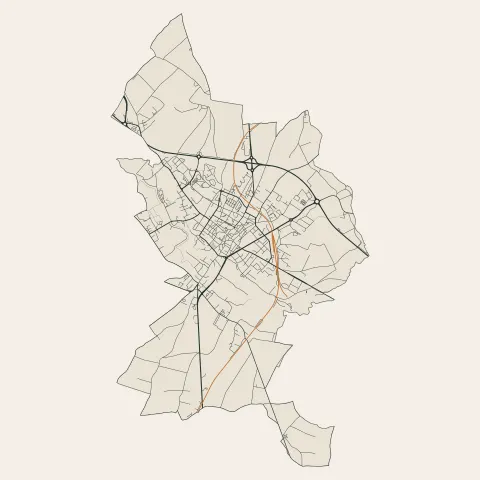 Saint-Jean-d'Angély : voies