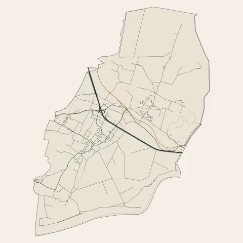 Saint-Laurent-de-la-Prée : voies