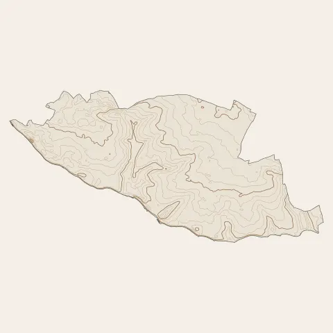Sainte-Marie-de-Ré : courbes de niveau