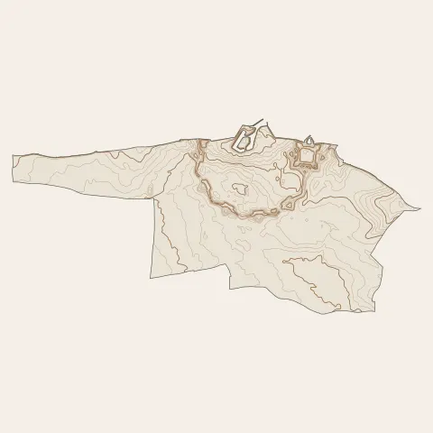 Saint-Martin-de-Ré : courbes de niveau