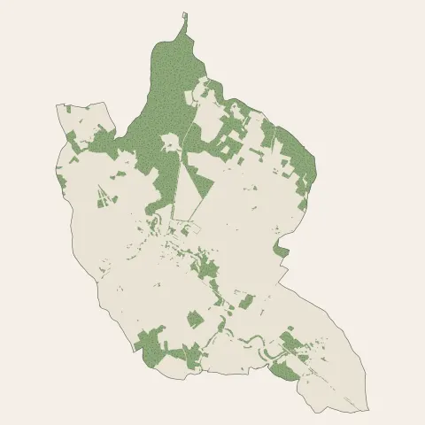 Saint-Porchaire : bois, forêts et landes