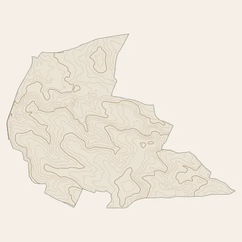 Sainte-Soulle : courbes de niveau