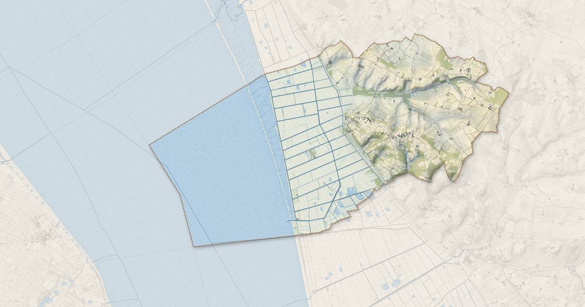 Portrait cartographique de Saint-Thomas-de-Conac : relief, eau, forêts, bâti et voies, calculés à partir des données de l'IGN