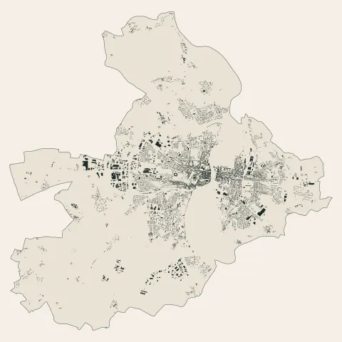 Saintes : bâti