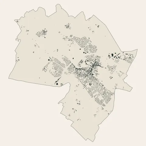 Saujon : bâti