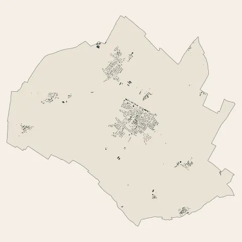 Semussac : bâti