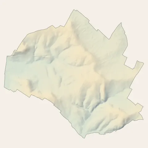 Semussac : relief