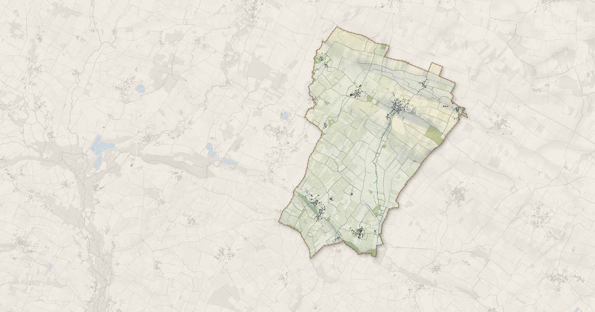 Portrait cartographique de Sonnac : relief, eau, forêts, bâti et voies, calculés à partir des données de l'IGN