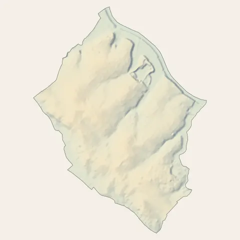 Soubise : relief