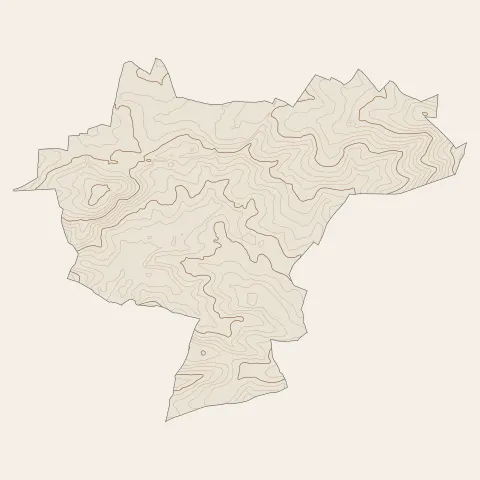 Surgères : courbes de niveau