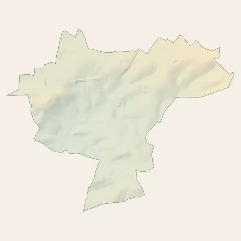 Surgères : relief
