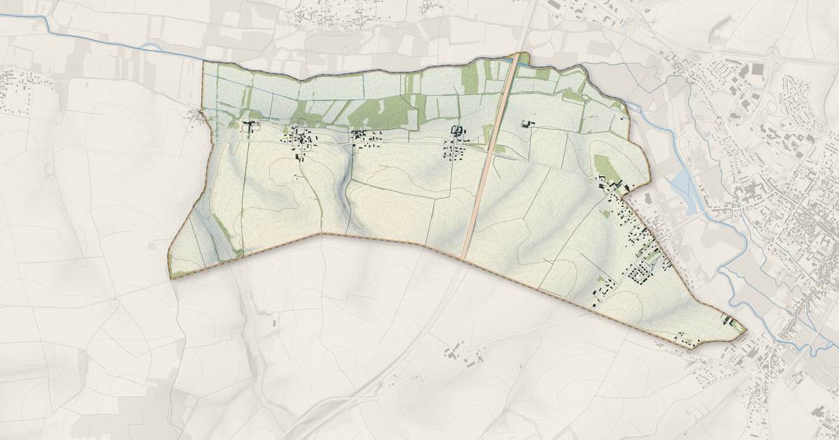 Portrait cartographique de Ternant : relief, eau, forêts, bâti et voies, calculés à partir des données de l'IGN