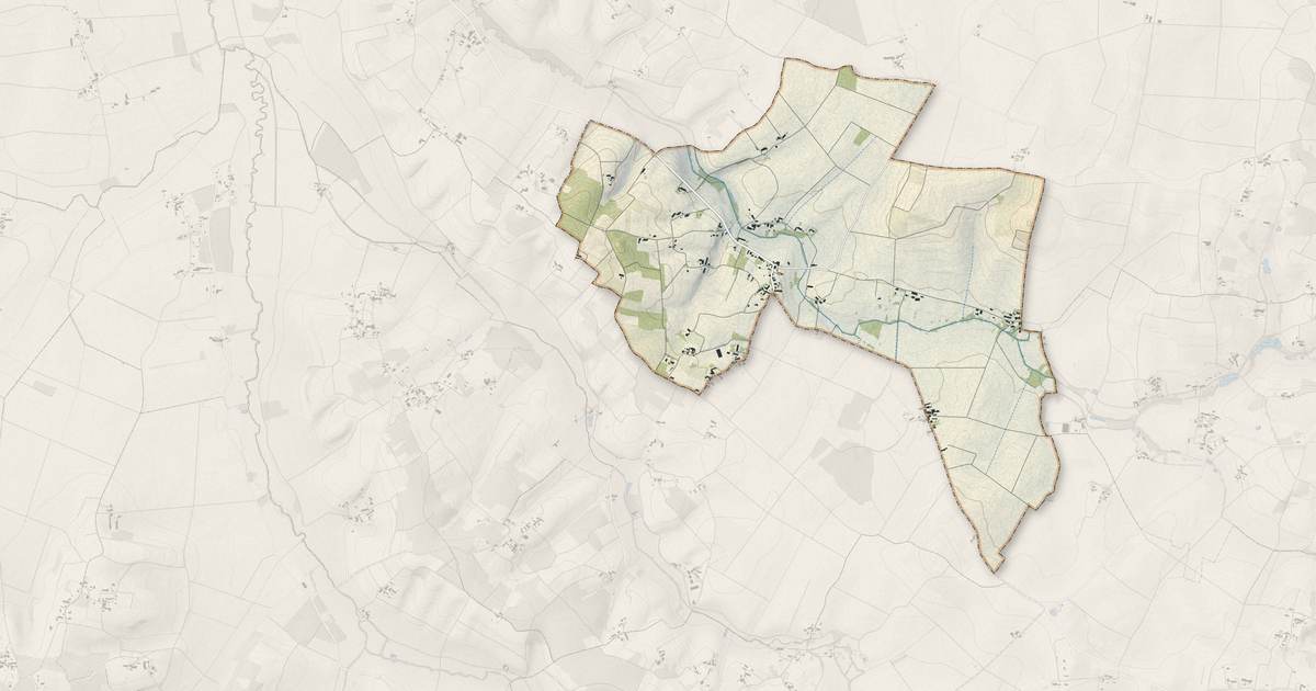 Portrait cartographique de Vanzac : relief, eau, forêts, bâti et voies, calculés à partir des données de l'IGN