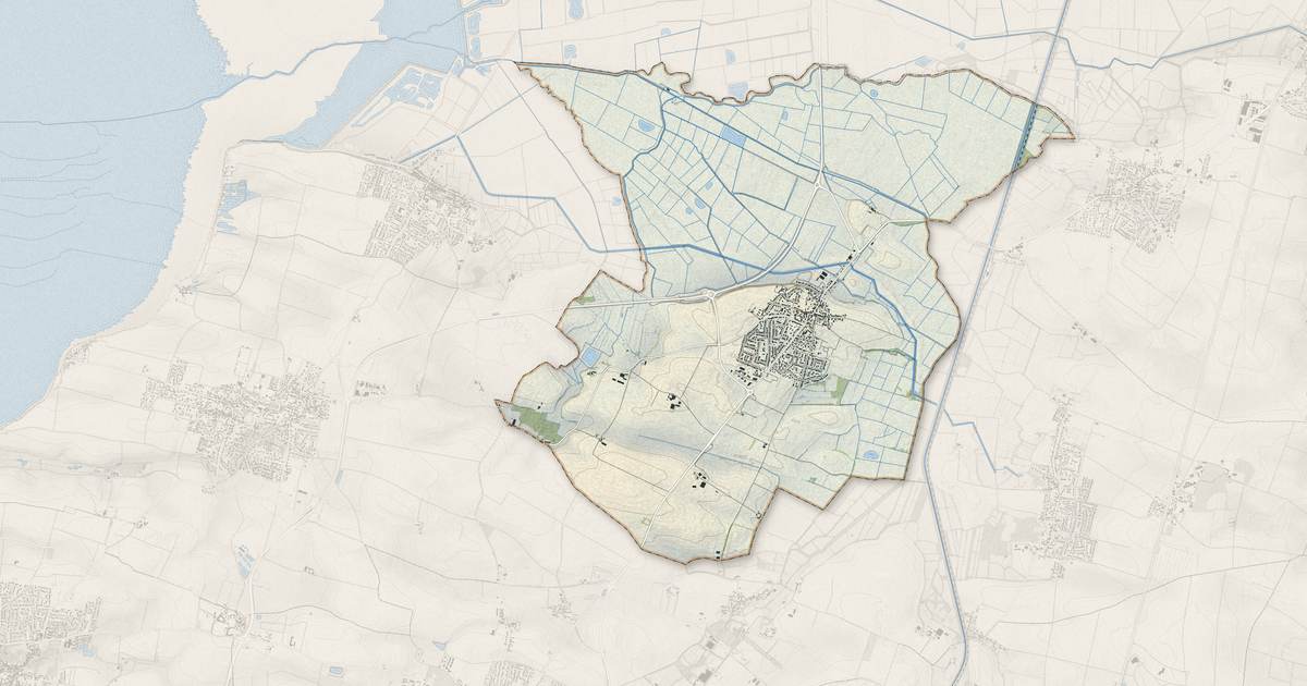 Portrait cartographique de Villedoux : relief, eau, forêts, bâti et voies, calculés à partir des données de l'IGN