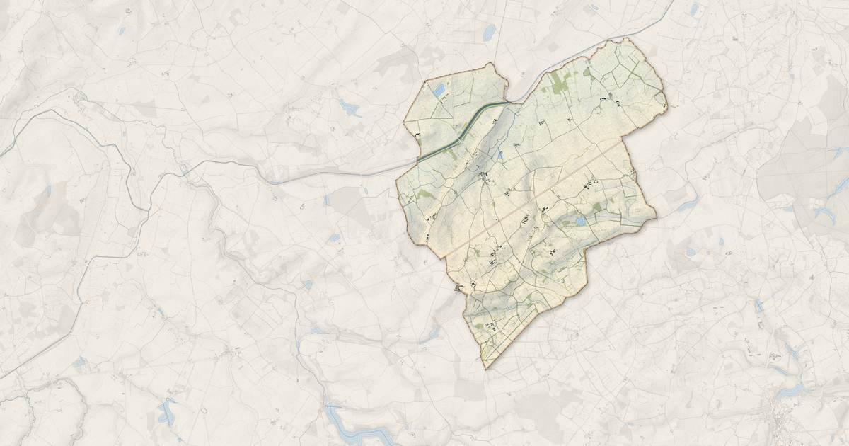 Portrait cartographique de Augy-sur-Aubois : relief, eau, forêts, bâti et voies, calculés à partir des données de l'IGN