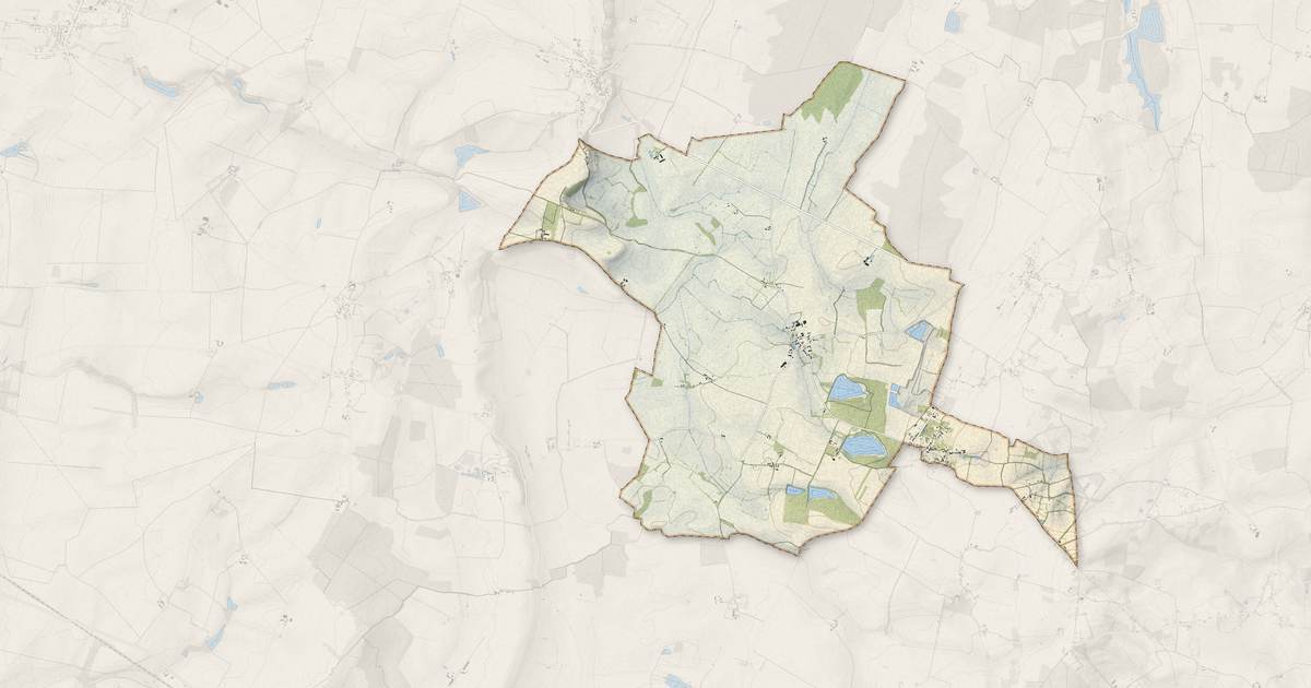 Portrait cartographique de Chassy : relief, eau, forêts, bâti et voies, calculés à partir des données de l'IGN