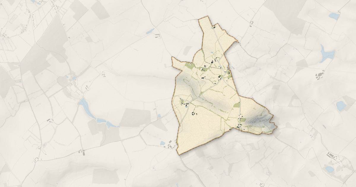 Portrait cartographique de Chaumont : relief, eau, forêts, bâti et voies, calculés à partir des données de l'IGN