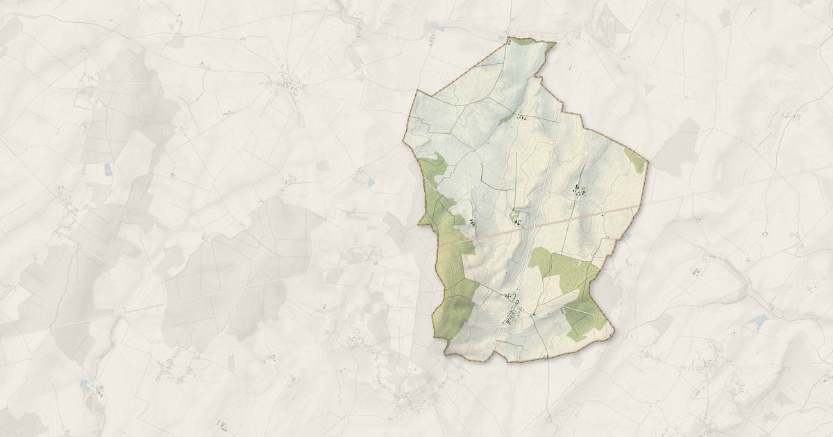Portrait cartographique de Chaumoux-Marcilly : relief, eau, forêts, bâti et voies, calculés à partir des données de l'IGN