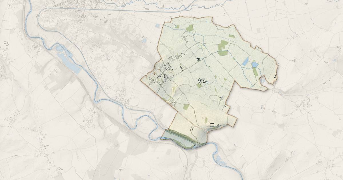 Portrait cartographique de Colombiers : relief, eau, forêts, bâti et voies, calculés à partir des données de l'IGN