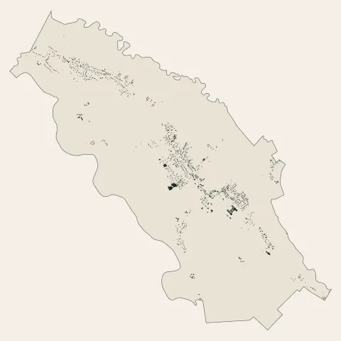 Foëcy : bâti