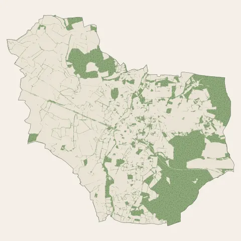 La Guerche-sur-l'Aubois : bois, forêts et landes