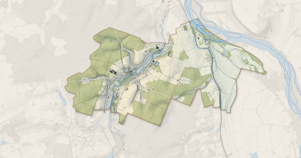 Portrait cartographique de Jouet-sur-l'Aubois : relief, eau, forêts, bâti et voies, calculés à partir des données de l'IGN