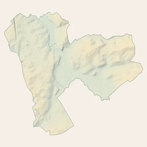 Mehun-sur-Yèvre : relief