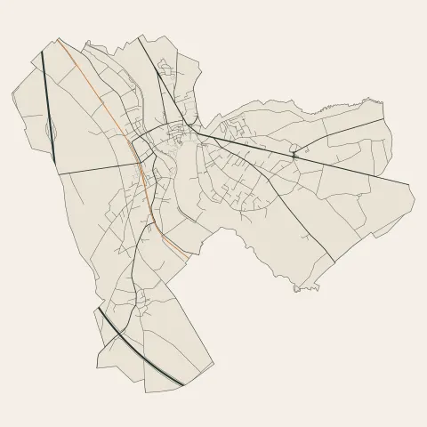 Mehun-sur-Yèvre : voies