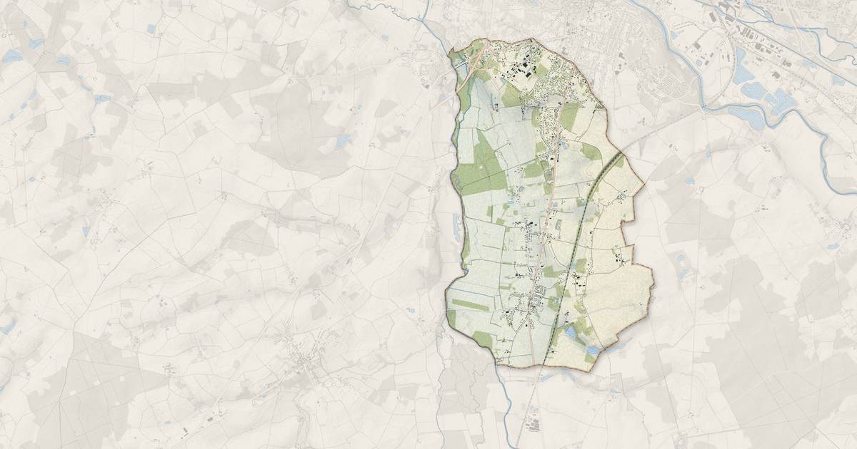 Portrait cartographique de Méreau : relief, eau, forêts, bâti et voies, calculés à partir des données de l'IGN