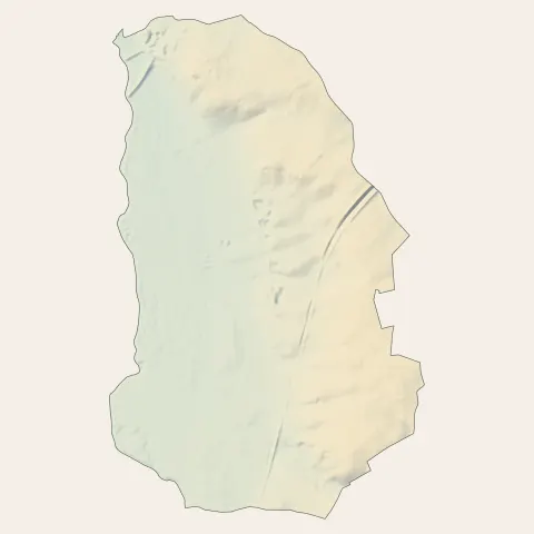 Méreau : relief
