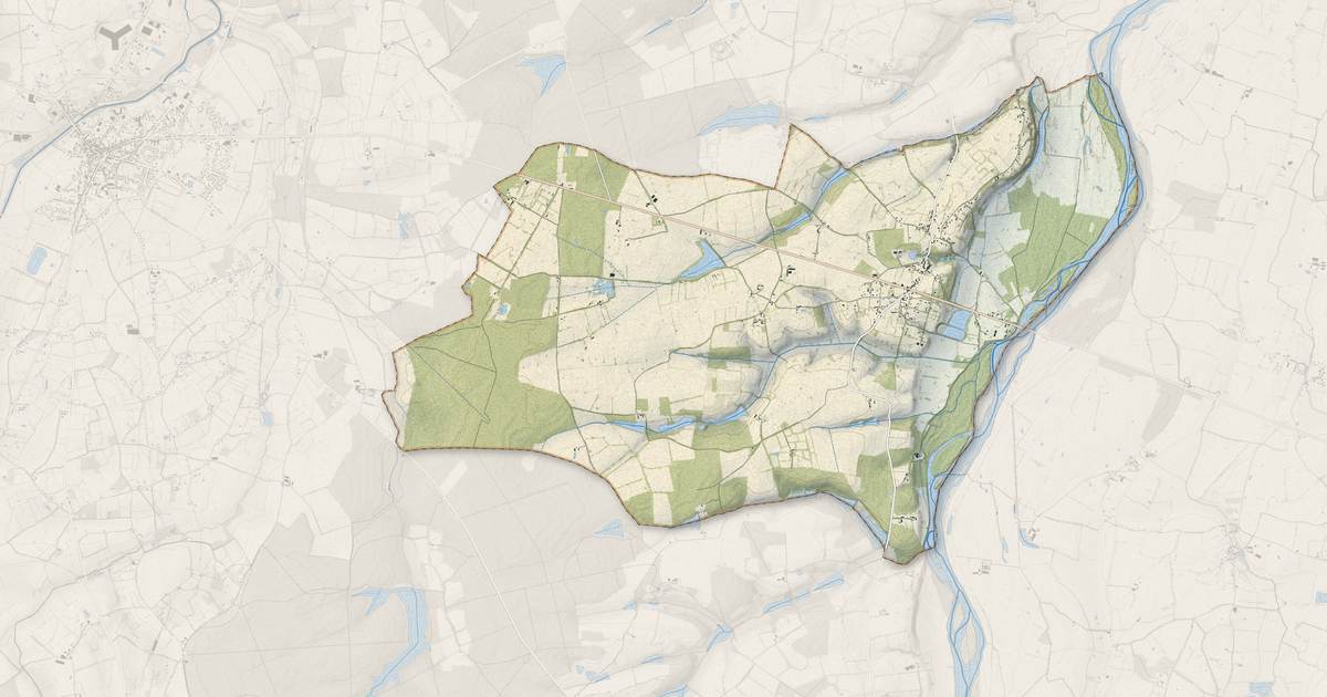 Portrait cartographique de Mornay-sur-Allier : relief, eau, forêts, bâti et voies, calculés à partir des données de l'IGN