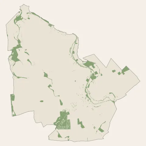 Plaimpied-Givaudins : bois, forêts et landes