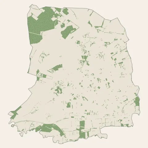 Saint-Doulchard : bois, forêts et landes