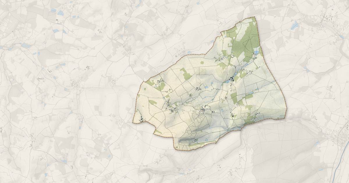Portrait cartographique de Sainte-Gemme-en-Sancerrois : relief, eau, forêts, bâti et voies, calculés à partir des données de l'IGN