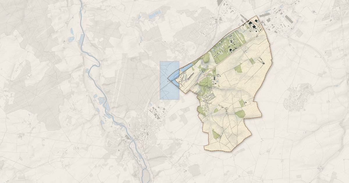 Portrait cartographique de Le Subdray : relief, eau, forêts, bâti et voies, calculés à partir des données de l'IGN