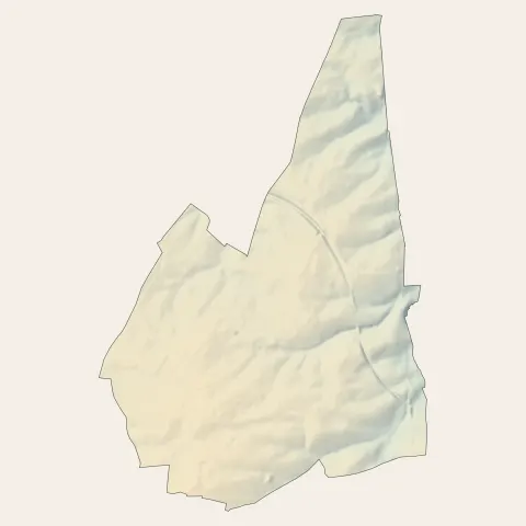 Trouy : relief