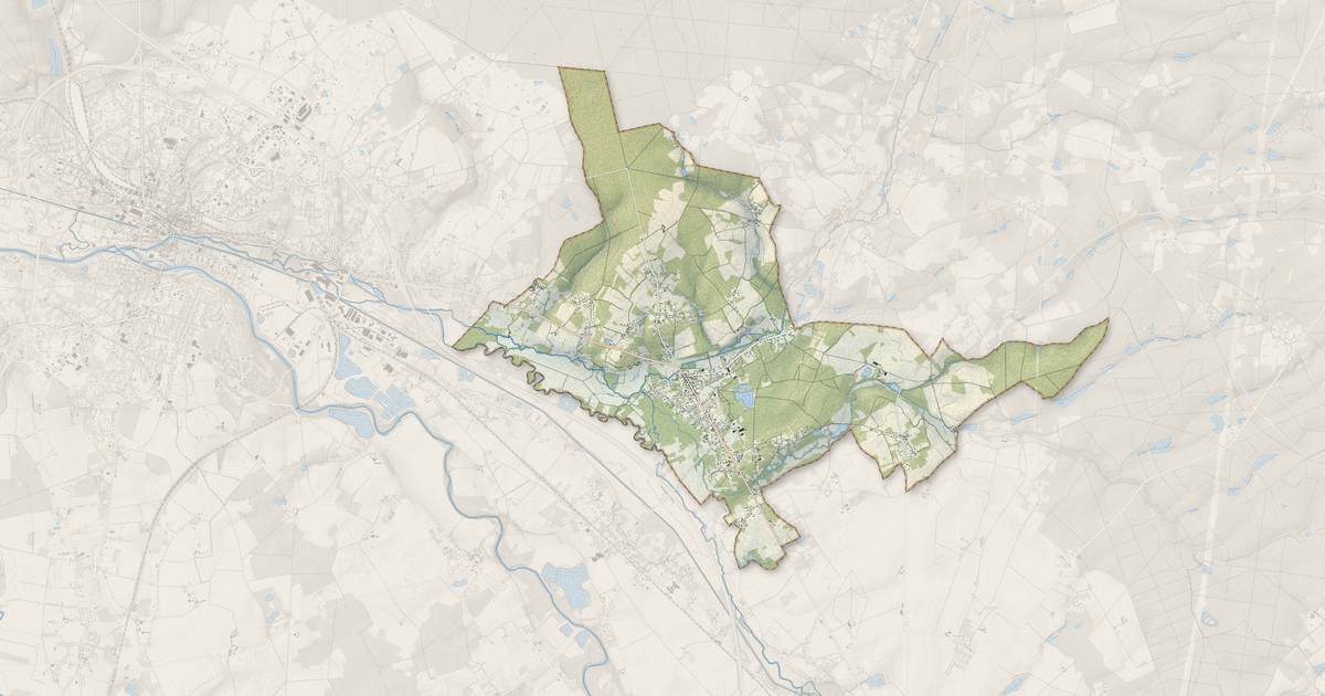 Portrait cartographique de Vignoux-sur-Barangeon : relief, eau, forêts, bâti et voies, calculés à partir des données de l'IGN