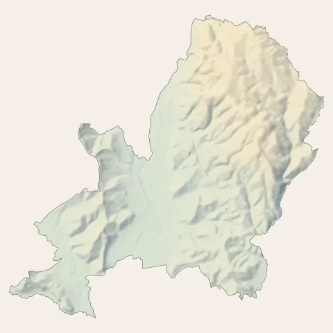 Allassac : relief