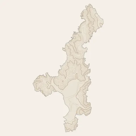 Argentat-sur-Dordogne : courbes de niveau