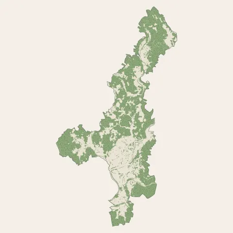 Argentat-sur-Dordogne : bois, forêts et landes