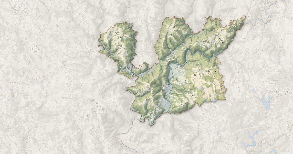 Portrait cartographique de Bar : relief, eau, forêts, bâti et voies, calculés à partir des données de l'IGN