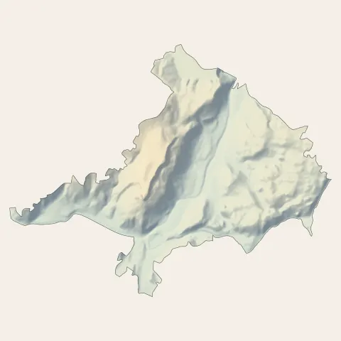 Bort-les-Orgues : relief