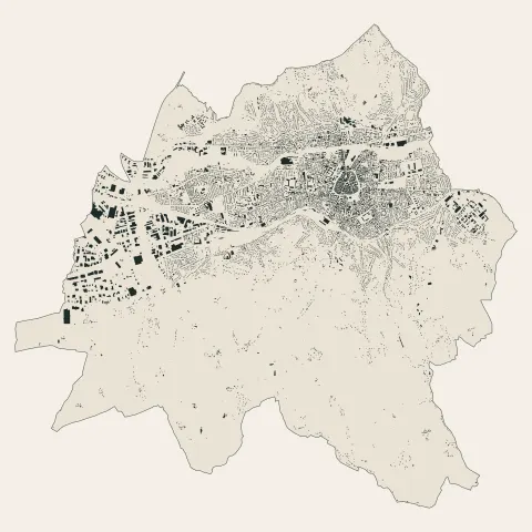 Brive-la-Gaillarde : bâti