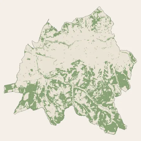 Brive-la-Gaillarde : bois, forêts et landes