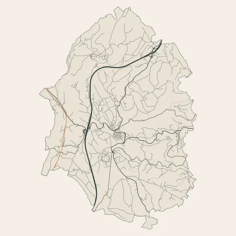 Donzenac : voies