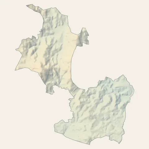 Égletons : relief